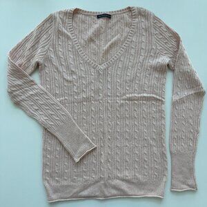 NEW Brandy Melville V-Neck Pink Sweater